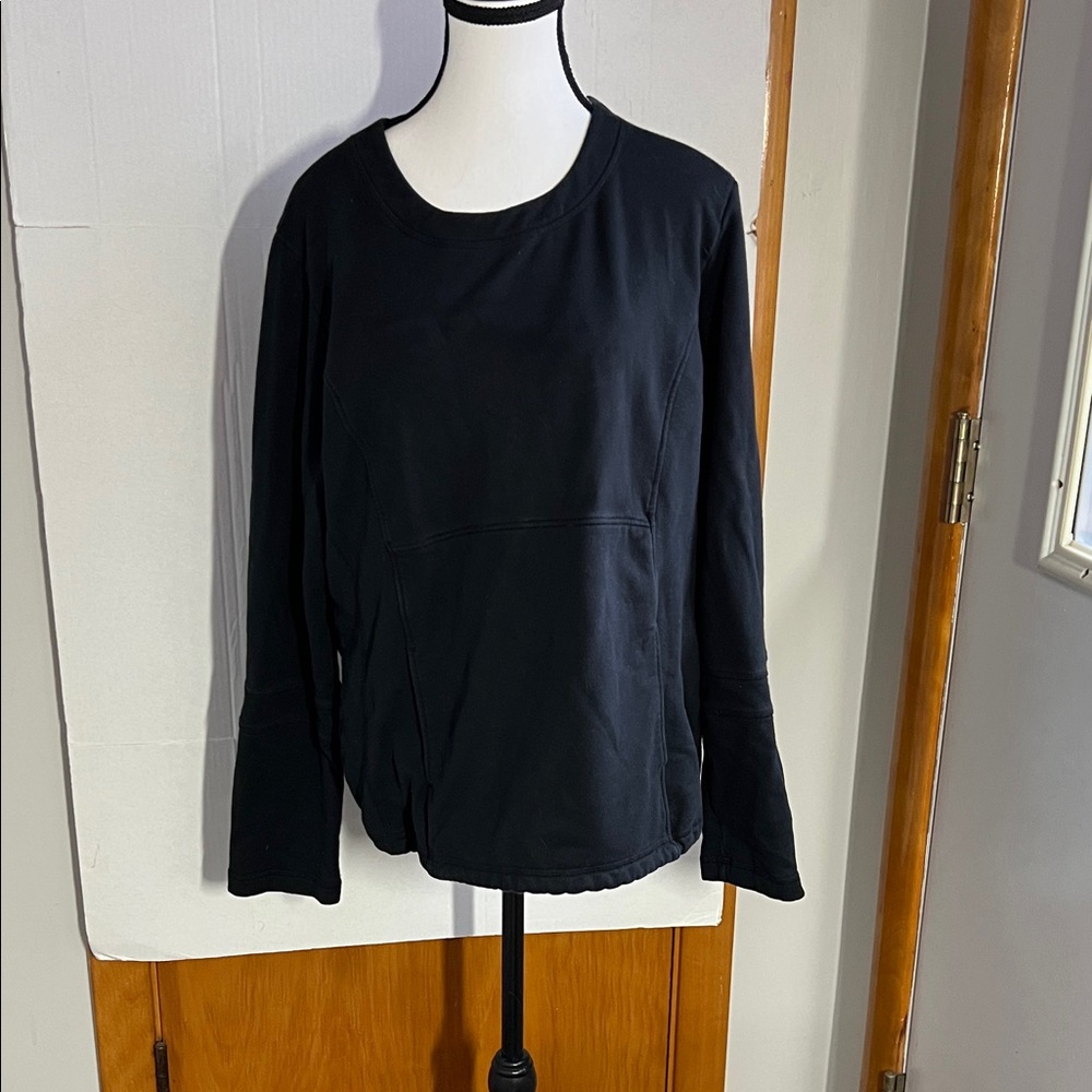 Danskin Black Long Sleeve Sweatshirt